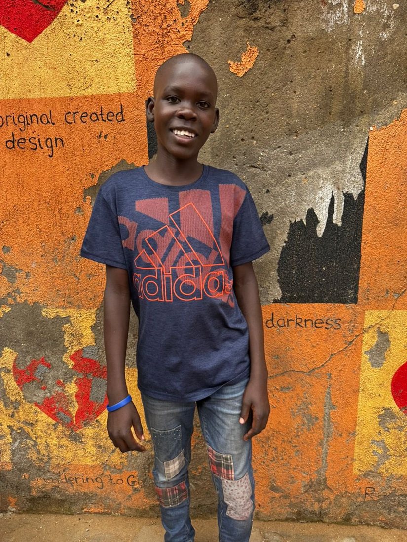 Alex, ready to return to school